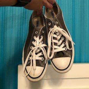 Grey converse